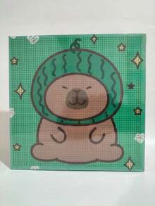 Kits De Pintura Diamantes De Capibara Diy 30x30+20x20 - Verde sandia - Ver 1
