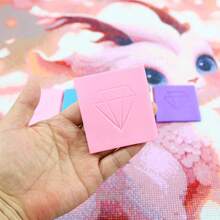 1块大号钻石画粘土，6.5厘米钻石画腻子，钻石画粘土蜡，钻石画工具配件 - 彩色 - 查看 4