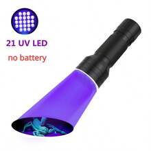 Linterna UV Ultravioleta 12 LED Luz Púrpura Linterna Detector de Moneda UV Luz para Escorpiones - Linterna de luz violeta - Ver 8