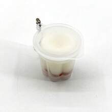 Móc khóa hình bánh pudding mới năm 2026, móc khóa thạch giống thật, đồ chơi bóp mềm kiểu Nhật có độ đàn hồi chậm - Món quà hoàn hảo, quà sinh nhật, quà lý tưởng, quà bất ngờ, quà ngày lễ, quà tặng cặp đôi, quà Halloween, quà Giáng sinh, quà tặng game thủ - Nhiều màu - Xem 12
