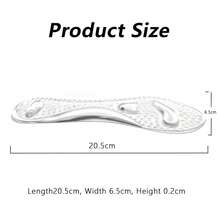 QKC 1 Pair Silicone High Heel Insoles, Provide Cushioning For Women's High Heel Shoes To Prevent Foot Sliding - Clear - View 2
