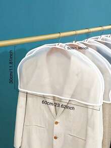 Minimalist Hanging Garment Dust Cover, Simple Dust-Proof Jacket Cover, Basic Household Cover - Multicolor - View 9