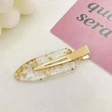 10pcs Gold Hair Clips, Seamless Hair Clips, Bridesmaid Hair Clips, Bridesmaid Gifts, Proposal Gifts, Perfect Seamless Gift - 金子 - 查看 3