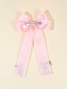 1 Stück Osterhasen Haarbögen für Mädchen, große Haarclips mit Hasenbestickung, süße Seidenhaarklemmen im Stil für Festivals, Partys, Urlaubsoutfits, Teenager Haaraccessoires - Verschiedenfarbig - Übersicht 8