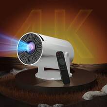 XBJ MINI Projector, 4K Portable Projector With Auto Keystone & Focus | Ultra-Clear 1080P Full HD, 10000L Brightness, Bluetooth 5.0, WiFi, Compatible With TV Stick, USB, Phone | Ideal Electronics For Home Theater, Bedroom, Outdoor Movie Night | Perfect Mother's Day, Father's Day, Graduation Gift For Family (Proyector Cine En Casa, Proyector) - 美規A型插(110-127V) - 查看 13