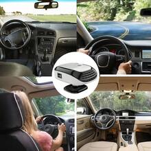 Winter Car Heater, Dual Mode Defroster, Low Noise, Quick Heat-Up, Plug-In Auxiliary Heating, Essential For Winter Driving - Green - View 7