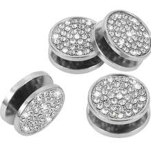 4PCS Bling Car Mini Hooks Circle Shape Cute Car Dashboard Hooks For Keys USB Cable Sunglasses Multifunctional Hanging Storage Hooks Universal Rhinestone Accessory For Car Interior And Home DIY Decor, Sparkling Crystal Rhinestone-Studded Car Organizer, Easy-Install Dash Mount, Multi-Purpose Storage Hangers For Keys, Cables, Sunglasses, Wallets, And Small Accessories, Ideal For Car, Home, Office, And Travel Use - Multicolor - View 8