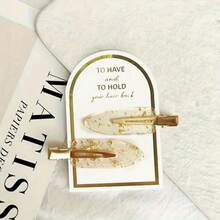 2 Stücke/1 Karte oder 10 Stücke/5 Karten rutschfeste Haarspangen, silberne unsichtbare Haarspangen für Brautjungfern, glänzende Haarspangen für Brautjungfern, Styling Haarspangen, Geschenk für Brautjungfern, Antrag Box, Make-up Styling Partition - Verschiedenfarbig - Übersicht 7