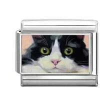 （未组装产品）1 件 DIY 创意饰品配件，卡通猫狗动物元素 DIY 手链项链戒指脚链，时尚精致可爱手工模块化手链 - M292313 - 查看 17