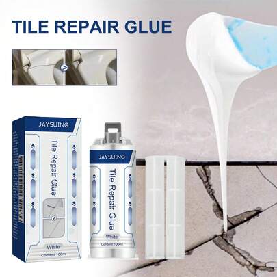 Casting Glue, Transparent Waterproof And Heat-Resistant Adhesive For Home Use On Ceramic Tiles, Metal, Plastic Welding