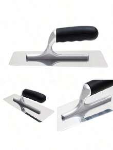 3件套不锈钢塑料手柄混凝土抹刀，适用于墙面抹灰、刮腻子、建筑石膏板工具 - A - 查看 2