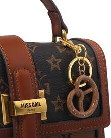 Cute Cookie Bag Charm Keychain For Women, Fashion Handbag Charm Accessory - Key Chain Jewelry Gifts - Vàng - Xem 3