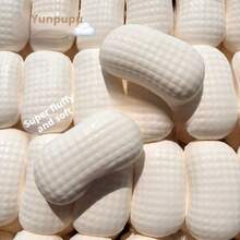 1个柔软Q弹面包抱枕玩具，减压挤压玩具，玩具，史迪奇毛绒玩具，旅行玩具，课堂玩具，迷你洗澡玩具，生日、复活节、万圣节、圣诞节的完美礼物 - 彩色 - 查看 4