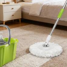 5-Pack Microfiber Mop Refill Heads | Universal Fit For Hurrican, Mopnado & Cassabel Spin Mops - 1 - 查看 5