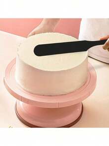 Silicone Spatula Scraper Spoon, Heat-Resistant Cake Cream Peanut Butter Mixing Scraper, Non-Stick Bread Scraper Rubber Kitchen Mixer Scraper, Long - Multicolor - View 3