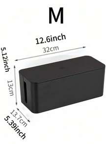 Large Cable Management Box, Hides Power Sockets And Desk Cables - TV/Phone/Computer Cable Organizer Box, Suitable For Home/Office - Multicolor - View 15