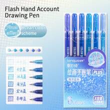 Languo 88色闪光笔，48支金属色、6支闪光效果、4支霓虹效果（16种配色），72/54/36/24色礼盒套装，超大容量金属闪光凝胶笔，1毫米笔尖，精美绘画日记荧光笔，适合艺术家和初学者，是送给男孩/女孩学生、返校季和教师奖励的绝佳礼物。 - 多色 - 查看 15