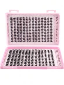 392片卡通风格浓密假睫毛，娃娃眼效果动漫风格可重复使用假睫毛，适合初学者、角色扮演、派对、万圣节 - D - 查看 8