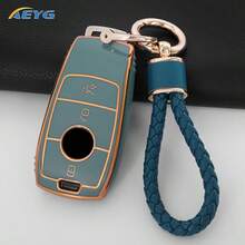 New TPU Car Key Case Cover Compatible With Mercedes Benz A C E S G Class GLC CLE CLA GLB GLS W177 W205 W213 W222 X167 AMG - Mercedes-benz B - View 15
