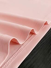 Young Girl Easter Limited Edition Short Sleeve T-Shirt, Cartoon Rabbit & Number 67 Double-Sided Print, Casual Round Neck Children Clothing - Black - View 7