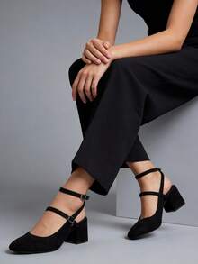 Women Pumps - Black - View 3