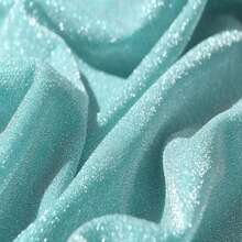 1pc Premium Starry Sky Shimmery Soft Tulle Fabric, Suitable For Wedding, Party, Dress, Gift Box Packaging, DIY - A - View 33