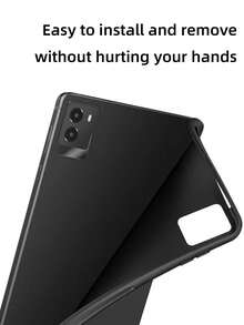One Case Per Pack, Suitable Compatible With Apple/Android Tablets, Black, Made Of Flexible TPU Silicone, Shockproof And Drop-Proof. - Black - View 4