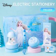 Disney 迪士尼5件套文具套装，包含自动铅笔、卷笔刀、橡皮擦，学生学习用品，便携式返校礼物 - B - 查看 2