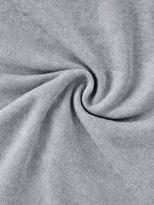 Sudadera Hoodie Con Gorro Afelpado por dentro color gris  Estampado Pink Icon,  ideal para Invierno. - Gris - Ver 3