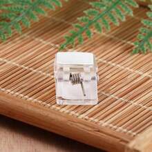 10pcs  10-Pack Self-Adhesive Transparent Clips For Wall/Fabric/Poster Hanging Essentials  Strong Double-Sided Adhesive With No Residue, No Need For Drilling Spring Clips - Băng dính hai mặt - Xem 3