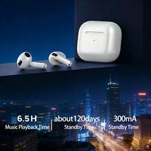 REMAX PD-BT430 Pro Bluetooth Headphones: Deep Noise Cancellation, Spatial Audio, Instant Connection Upon Power-On, Comfortable Fit, Long Battery Life, Bluetooth V5.3 Chip, Imperceptible Latency, Touch Controls, Compatible With Both Apple And Android, White. - White - View 6