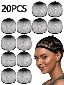 Women's Wig Cap Set - Lace Front Wig Cap, Breathable Mesh, Suitable For Daily Wear And Christmas Gift - Multicolor - View 30