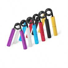 50-250LB Metal Grip Strengthener Set, Aluminum Handle Professional Heavy Duty Power A-Type Hand Grip Finger Trainer - Multicolor - View 1