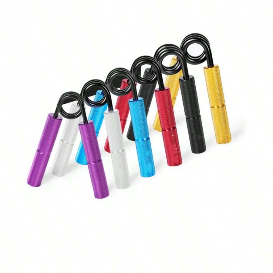 50-250LB Metal Grip Strengthener Set, Aluminum Handle Professional Heavy Duty Power A-Type Hand Grip Finger Trainer - Multicolor - View 1