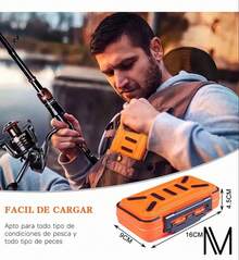 255 Piezas Kit De Accesorios De Anzuelos Pesca Señuelo Caja,anzuelos, Derivas De Peces, Plomadas, Alfileres, Alicates Lua, Cuentas,zurevalo - Gris - Ver 3