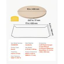 Pizza Baking Pan & Pizza Molds - 406 X 406 mm - View 7