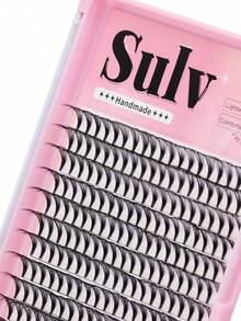 Sulv 240Pcs 12 Rows 20D Premade Fans Eyelash Extension 10mm,11mm,12mm,13mm,14mm,15mm,16mm To Choose Premade Fans Lashes - Black - View 3