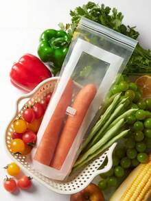 长方形冷冻袋，加厚双层密封自封袋 - 彩色 - 查看 5