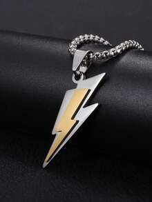 1pc Gold Boot Pendant Necklace For Men And Women, Retro Western Cowboy Stainless Steel Hip Hop Punk Chunky Chain Necklace, Unisex Jewelry Gift - Vintage Gold Boot Necklace - View 10