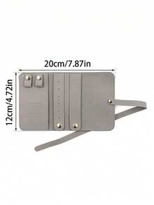 1pc Portable Microfiber Jewelry Storage Bag With Snap Closure, Travel-Friendly Necklace And Bracelet Organizer, Protective Pendant Holder, Jewelry Display & Packaging Accessory, Jewelry Pouch Necklace Storage Bag For Women - Multicolor - View 2