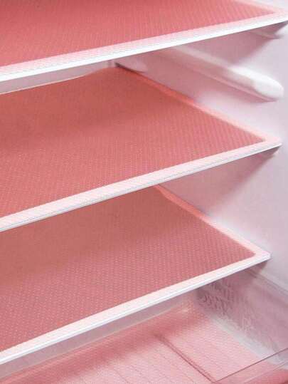 1/4 Pcs Multipurpose Fridge Liners Waterproof Oilproof Washable Mats For Fridge Freezer Cabinet Daily Home Use Graduation Season Mother's Day Father's Day Practical Gift