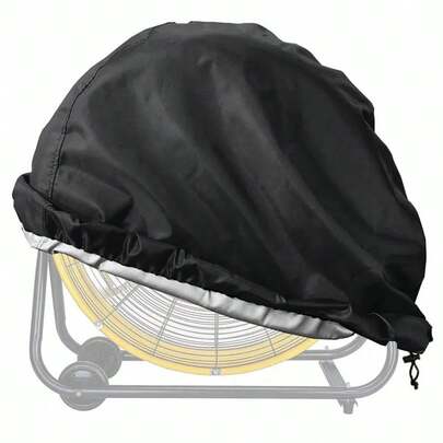 Cubierta protectora para ventiladores industriales, resistente al agua y al polvo, adecuada para ventiladores industriales de alta velocidad accionados por correa, color negro