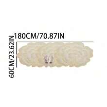 1pc Gold Floral Pattern Bathroom Mat, Bathroom Rug, Door Mat, Small Rug, Carpet, Floor Mat, Home Decor, Area Rug, Outdoor Mat, Bedroom Rug, Washable Carpet - Multicolor - View 16