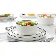 Essgarnituren - Weiß, 18-teilig - Übersicht 11