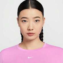 Nike 女士 AS W NK ONE CLASSIC DF LS TOP 长袖T恤 针织圆领 TFN2802-503 - 粉色 - 查看 3