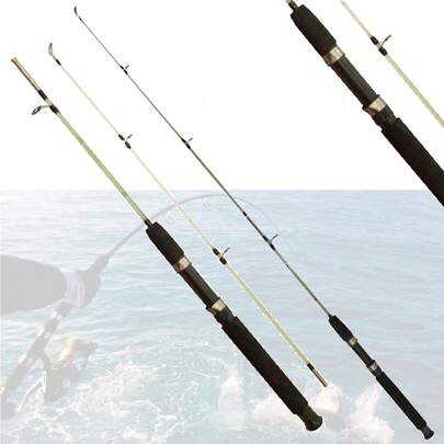 OISE ART STORE Canna Da Pesca Telescopica Leggera Sottile Spinning Bolentino In Fibra 210 Cm -