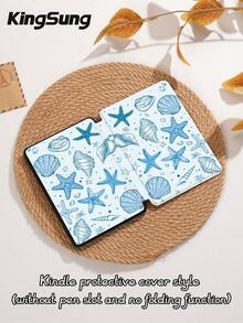 Kingsung Blue Ocean Element 平板电脑保护套,适用于 9.7/10.2/10.5/10.9/12.9 英寸/Pro 11 英寸,适用于第十代 Kindle,适用于三星 Galaxy Tab S6 Lite 10.4 英寸,适用于 Kindle Paperwhite 第十二代(2024 版)、Kindle 第十一代(2022 版)、Kobo Clara Color,柔软防震,智能支架/自动唤醒/睡眠功能 - 彩色 - 查看 9