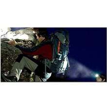 Linterna Frontal LED XPE, 150 Lúmenes, Zoom Ajustable, Impermeable, Funciona con Pilas AAA(No Incluidas), para Acampada, Pesca Nocturna y Deportes al Aire Libre - Verde Oliva - Ver 9