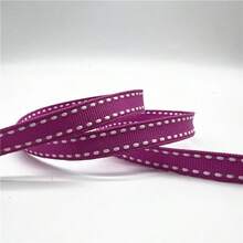 5yards 10mm Bows & Ribbons Printing Dots Grosgrain Ribbon For Hair Bow Party Valentine's Day Christmas Wedding Decoration DIY Gift Packing - Pick Colors - View 20