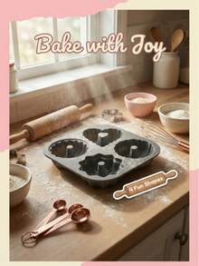 1 Set Includes 1 Silicone Donut Mold With 4 Flower Shaped Molds And 6 Swirl Shaped Molds, Easy Release And Heat Resistant. Suitable For Making Various Shaped Donuts, Cakes, Puddings, Etc. Made Of Silicone Material, Ideal For Home Baking And Dessert Shops. A Very Practical Tool For Baking Beginners And Dessert Lovers. - Multicolor - View 16